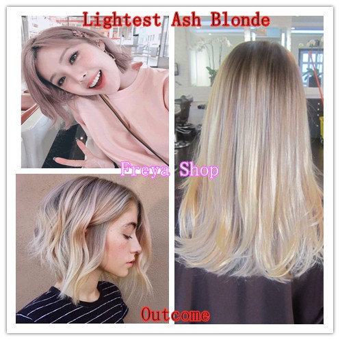 Lightest Ash Blonde Hair Color with Oxidant ( 11/1 BOB KERATIN Permanent  Hair Color ) | Shopee Philippines