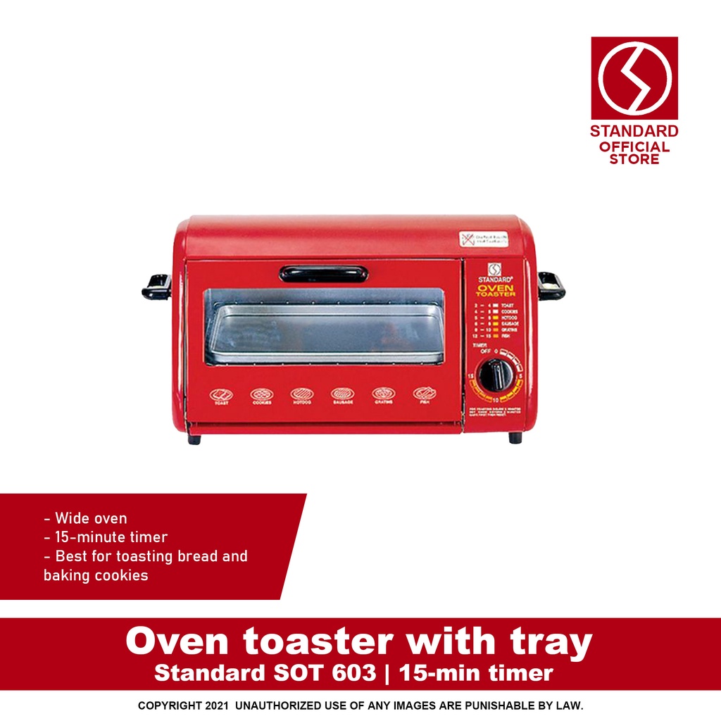 Standard Oven Toaster 8L Wide Capacity Shopee Philippines