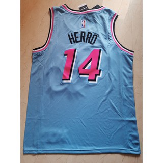 Mens Tyler Herro 14# Miami Heat 2019/20 Finished City Edition Swingman Jersey - Blue | Shopee ...