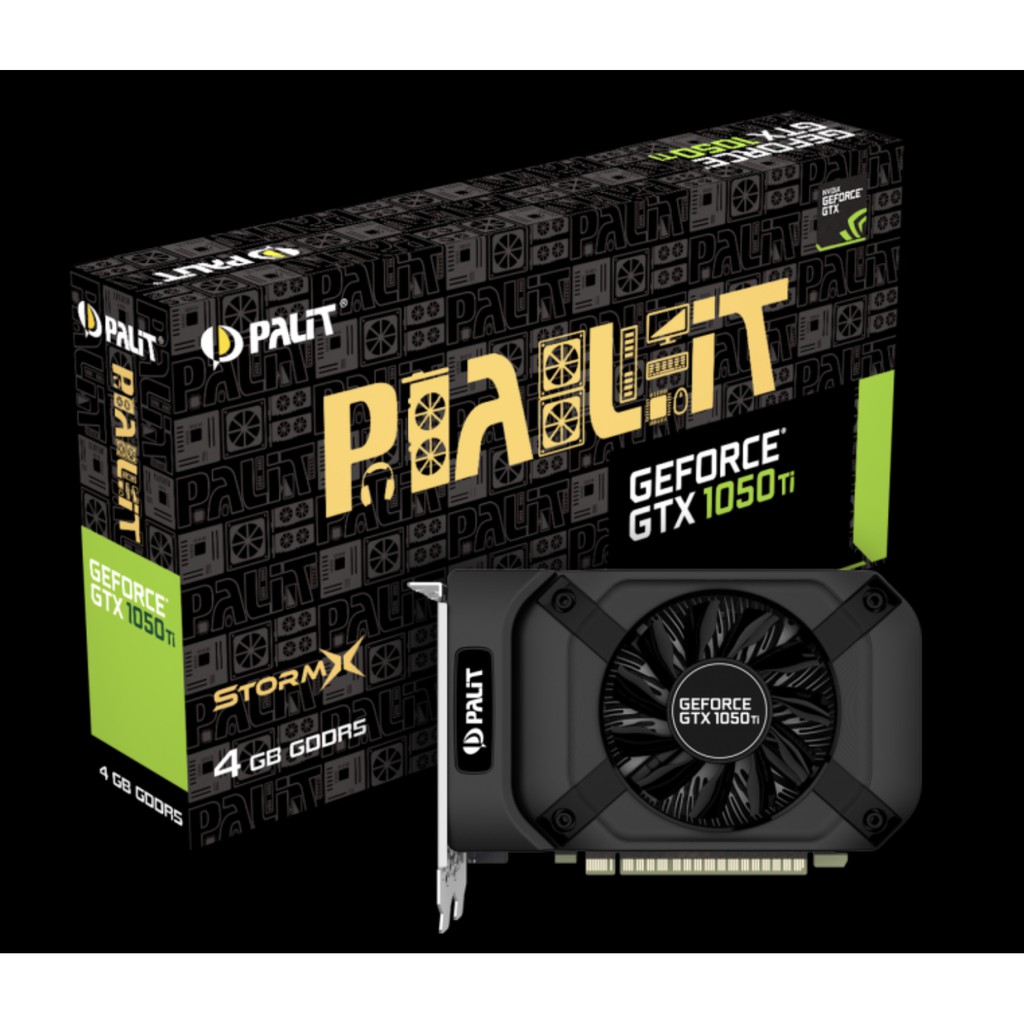 Palit geforce gtx 1050 ti stormx 4gb обзор