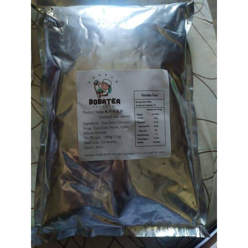 Bobatea Rock Salt and Cheese (1 kg) Shopee Philippines