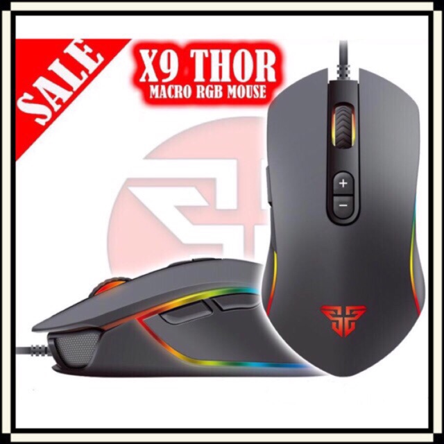 Original Fantech X9 Thor  Macro RGB Pro Gaming Mouse 