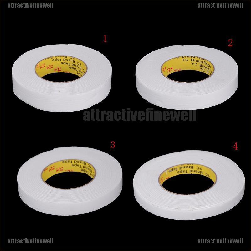 High Cost Performance 5m Super Strong Double Sided Adhesive Tape Foam Tape Self Adhesive Pad Sticky Shopee Philippines