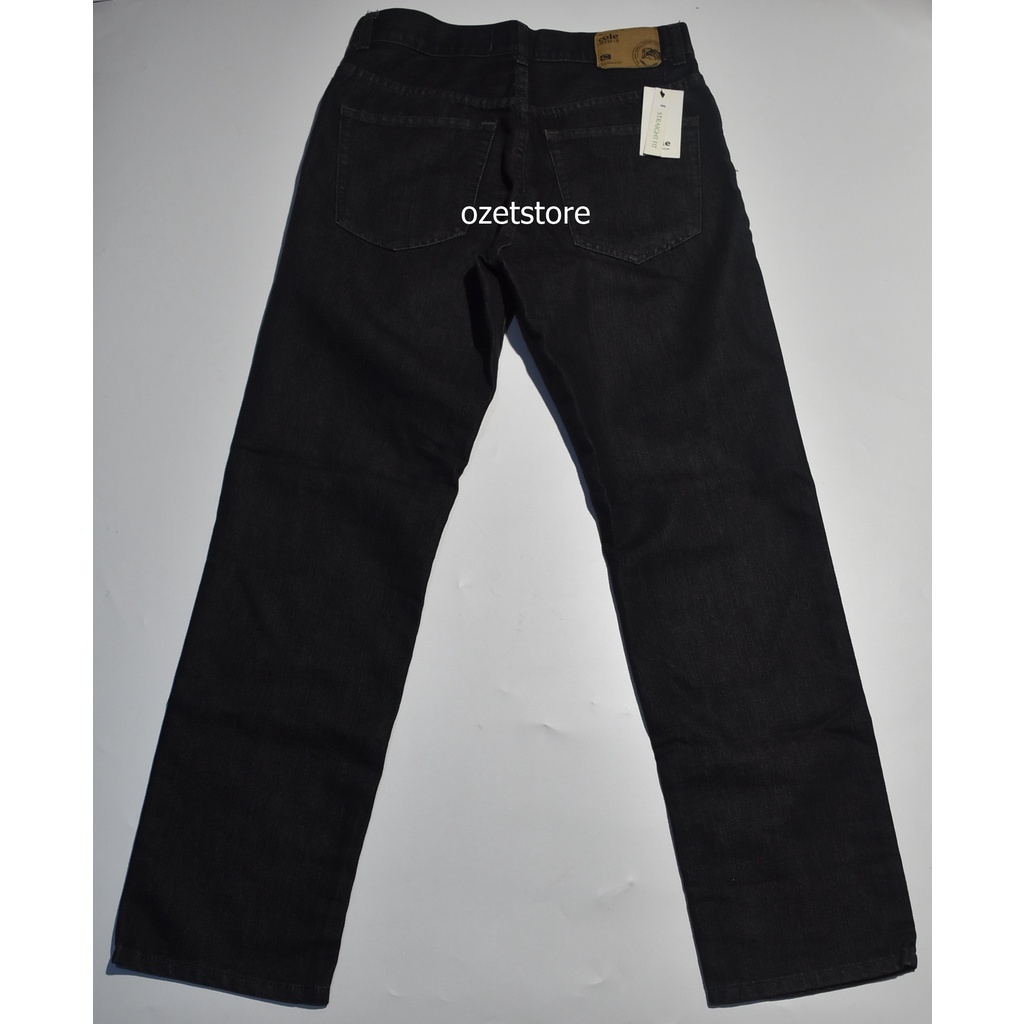 COLE Men's Black Straight Fit Jeans CPS06 ORIGINAL - Image 2