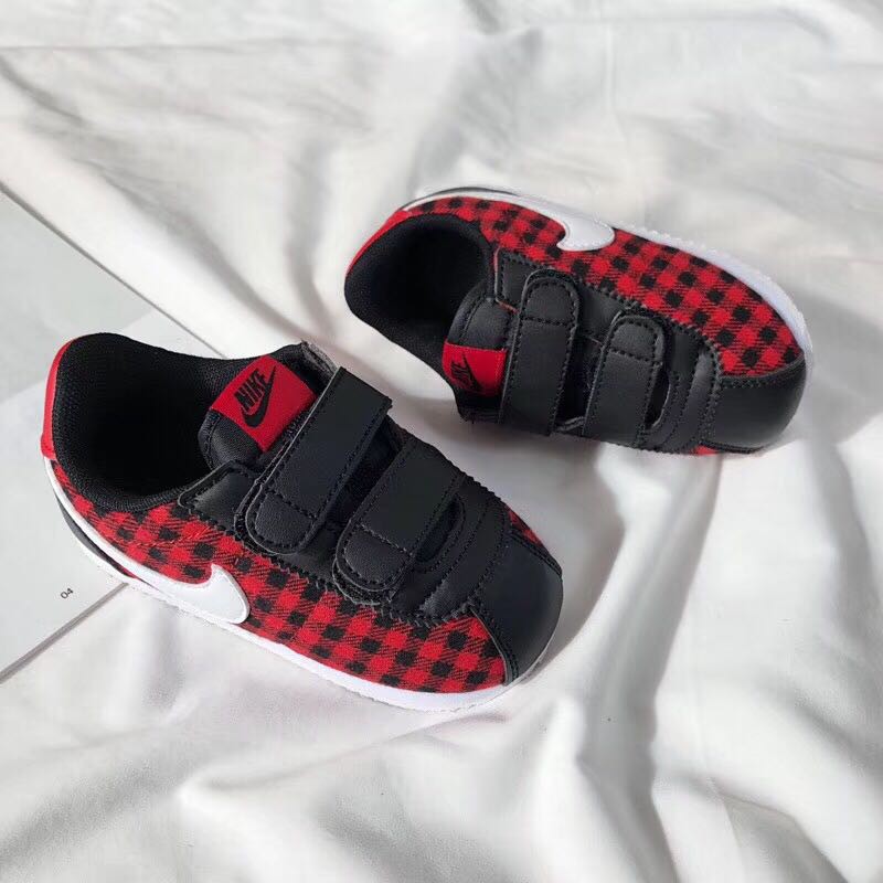 plaid nike cortez