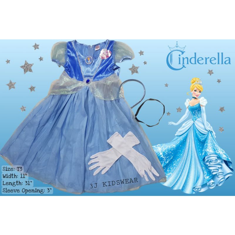 Disney Princess Costume Cinderella Shopee Philippines
