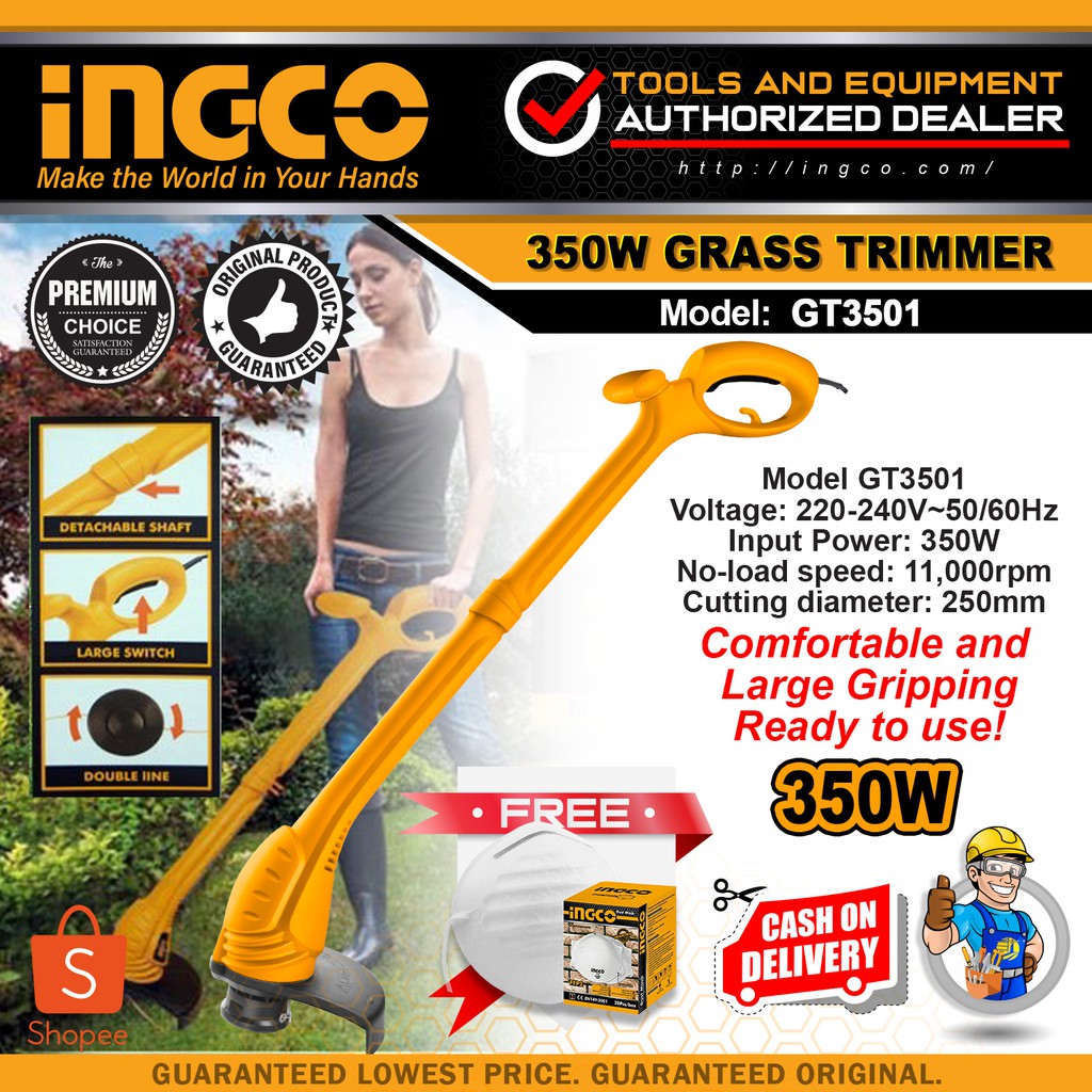 ingco electric grass trimmer