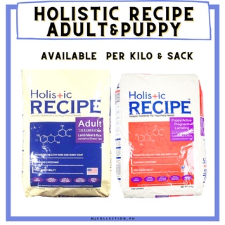 Holistic Recipe Puppy & Adult Dog Food 1KG or Half Kilo