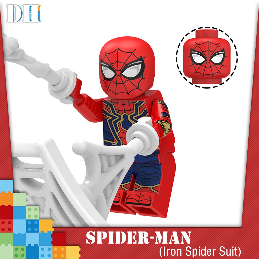 lego iron spider man