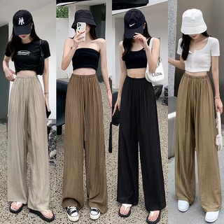 Highwaist Wide Leg Baggy Pants For Women's Fashion Outfit JF224