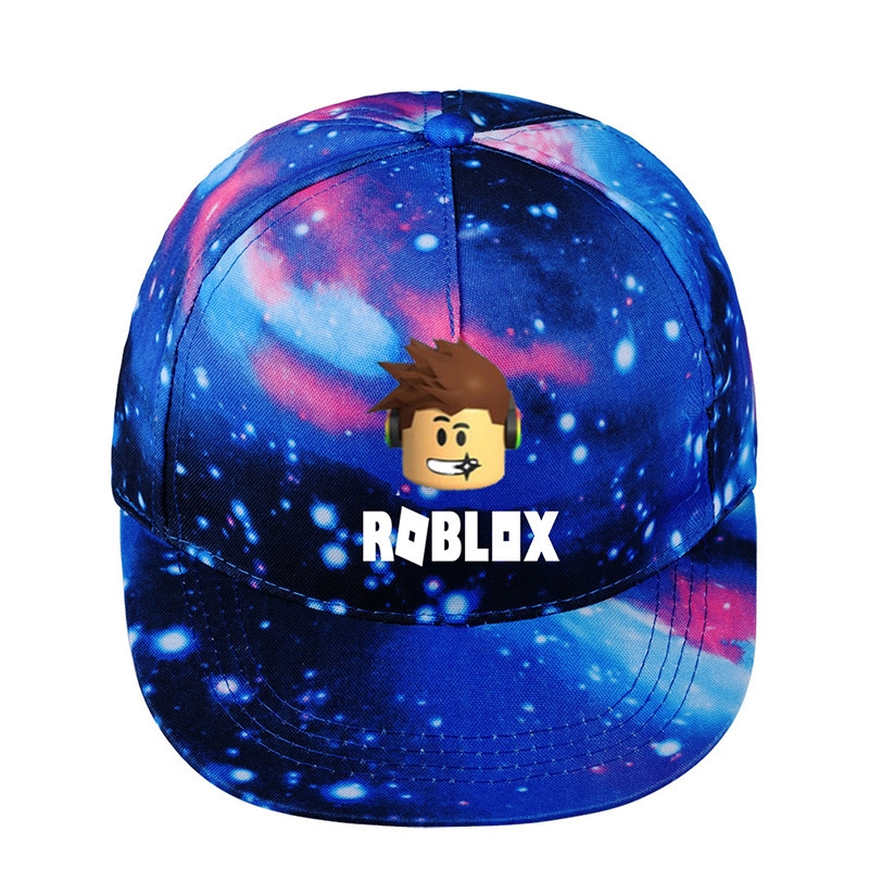 Roblox Hat Game Around Starry Sky Hat Flat Cap Men Women Visor Cap Baseball Cap Shopee Philippines - roblox winter cap series