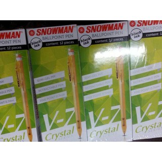 Snowman V7 Crystal Series Print Pens | Shopee Philippines