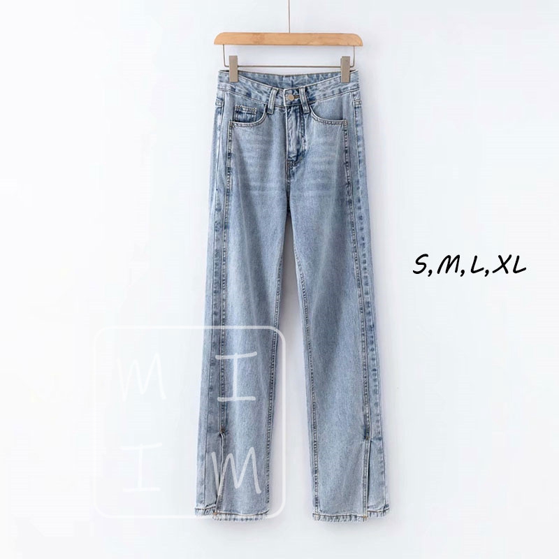 long high waisted trousers