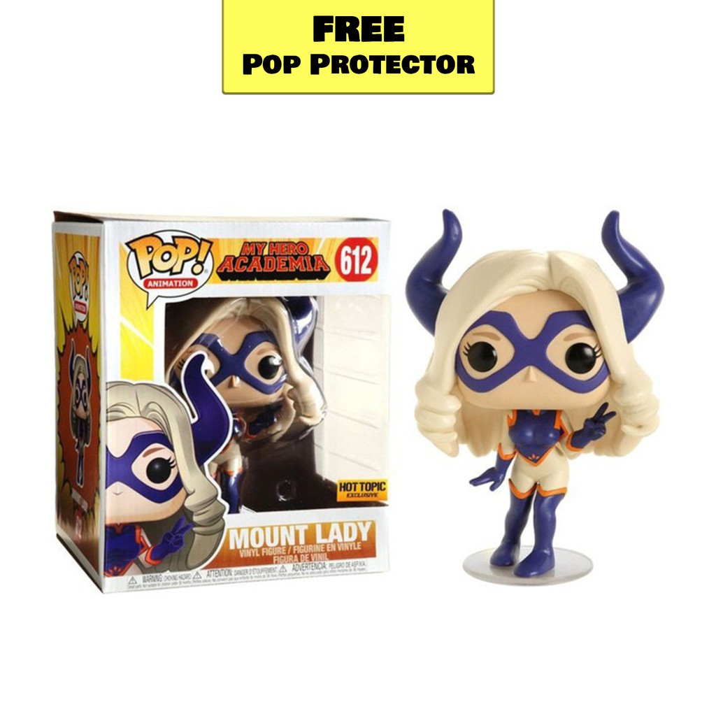 Mount Lady My Hero Academia Hot Topic Exclusive Funko Pop Shopee