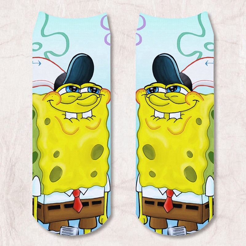 spongebob basketball socks