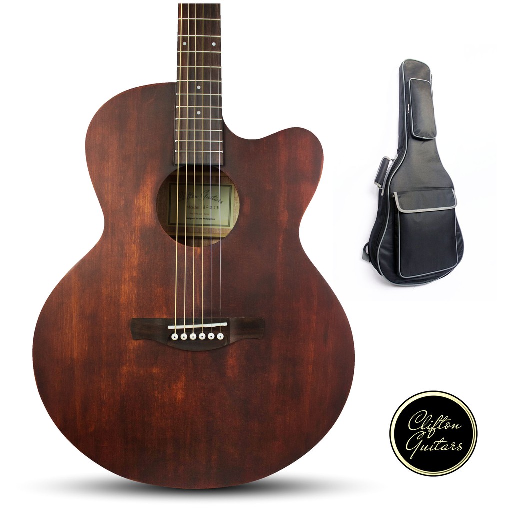 Clifton A Series A2 Solid Spruce Top Super Jumbo Guitar "No Frills