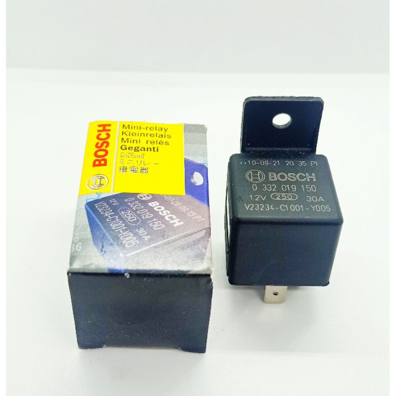 BOSCH RELAY 0 332 019 150 (12v 30amp) SPST Shopee Philippines