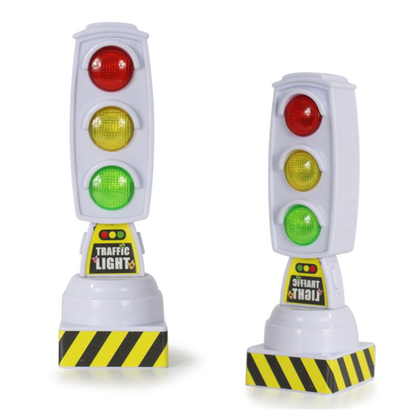 New 1 PC Traffic Light Puzzle Toy 11.5cm Traffic Signs For Wooden Train Truck 