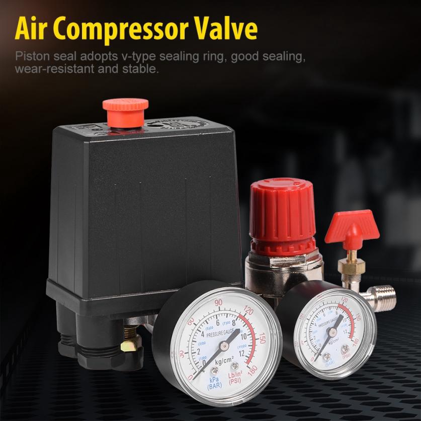 [COD]Small Air Compressor Pressure Switch Control Valve Regulator