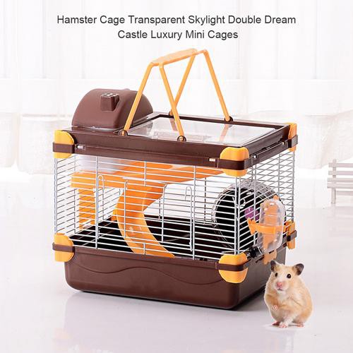 double hamster cage
