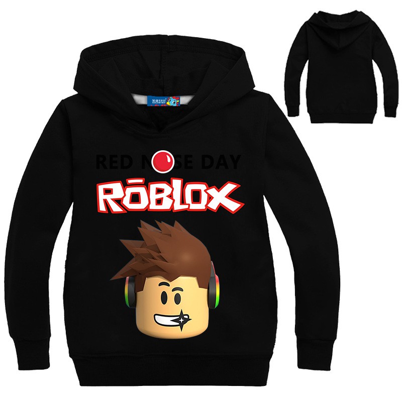 Roblox Cartoon Hoodies Printed Jacket For Kids 6 Colors 110cm - grey female hoodie roblox