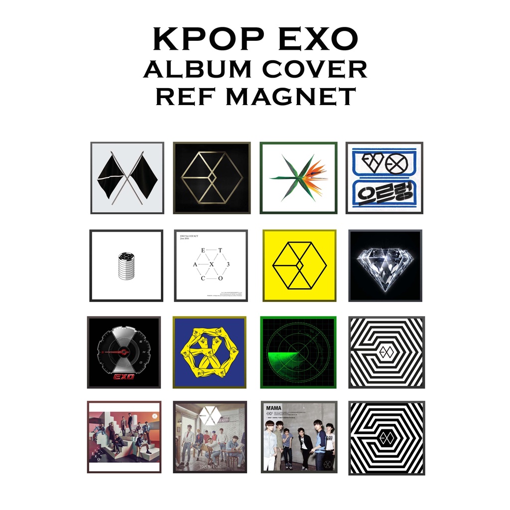 EXO Album Cover ref magnet | Shopee Philippines