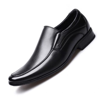Mens Casual & Formal Black Shoes(Rubber Type) (SIZE 40-45)(Must add 1 size)
