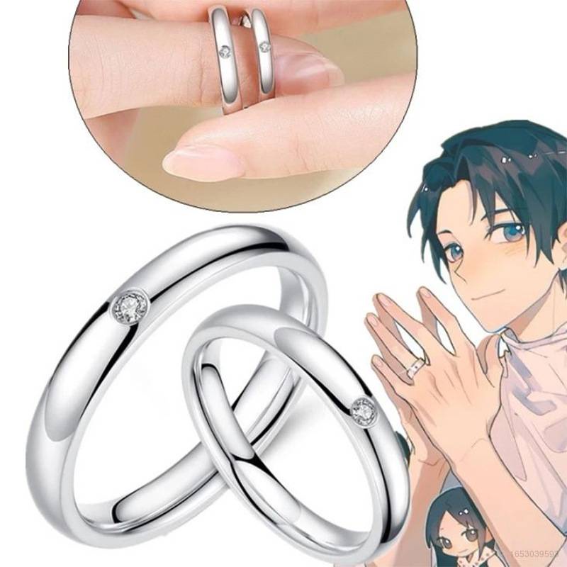 TOP Anime Jujutsu Kaisen Rings Okkotsu Yuta Gojo Megumi Finger Ring