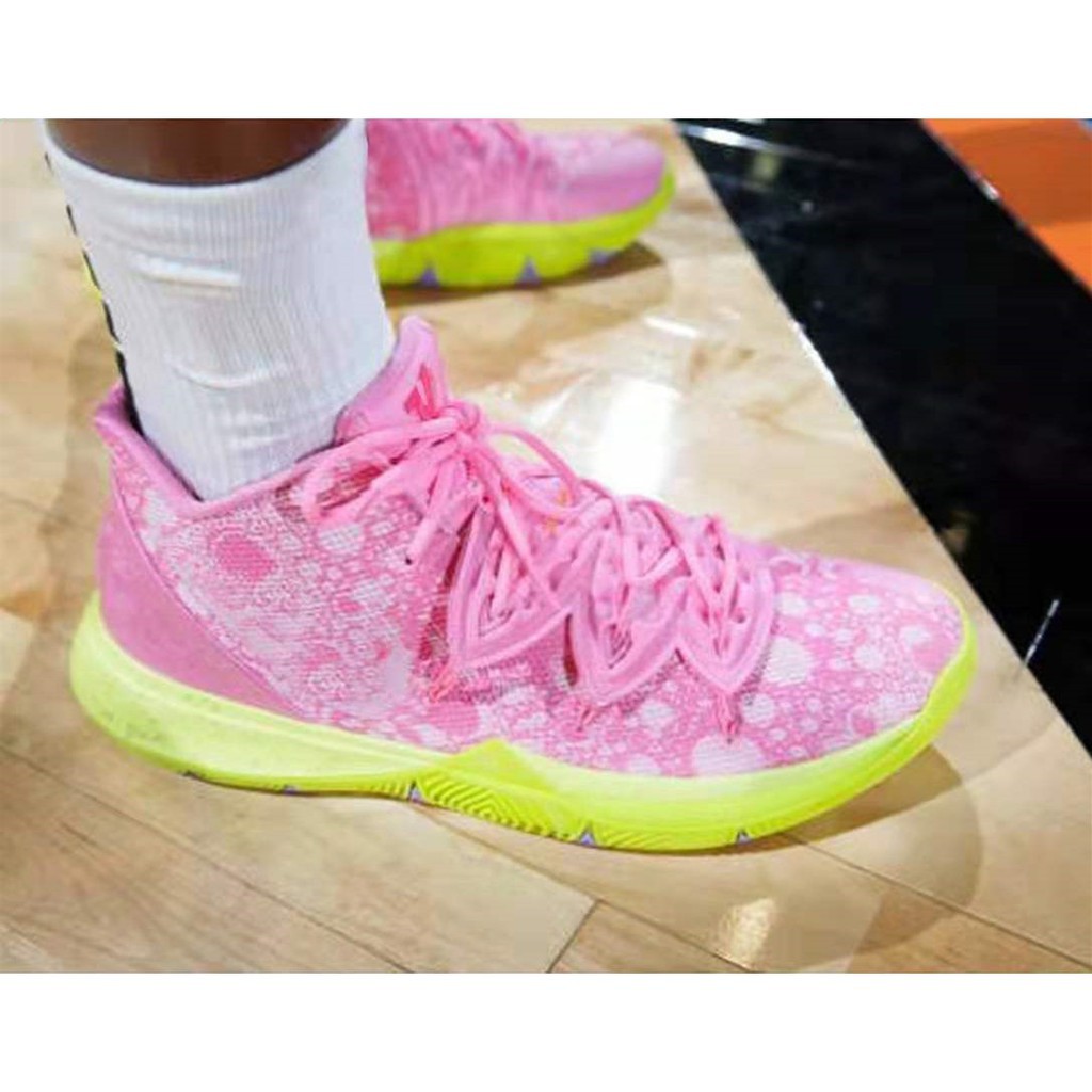 kyrie spongebob pink