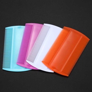 R5ig﹍❃4pcs Flea Lice Combs, Double sided Pet Flea Combs, Cat Dog Pet Grooming Fine Tooth Hair Combs