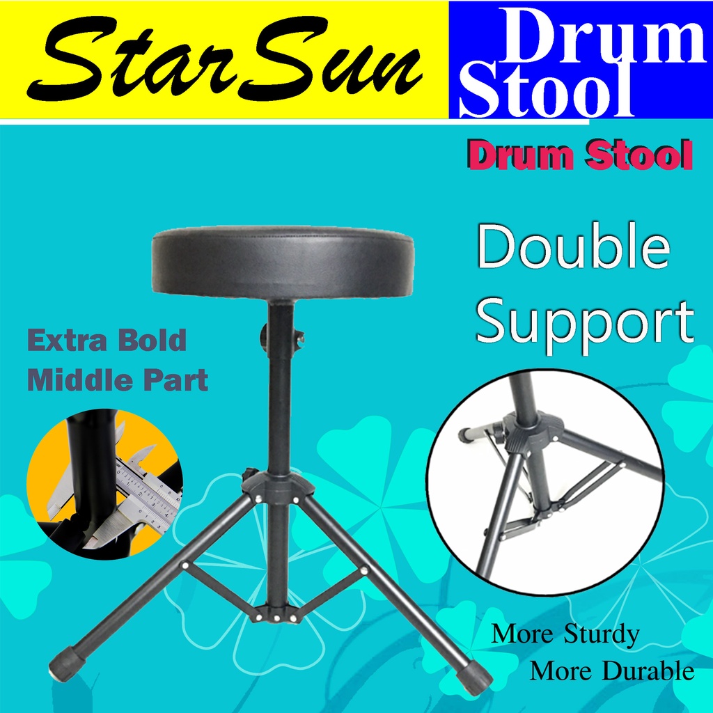 Digital Drum Standard Throne / Drum Stool Seat/ Drum Chair Duty Heavy