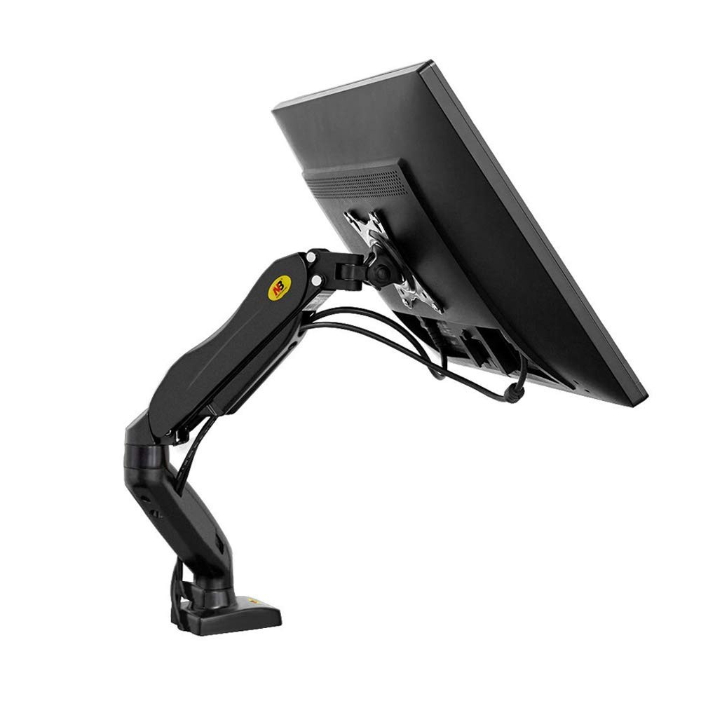 NB North Bayou F80 Monitor Desk Mount Stand Full Motion Swivel Monitor