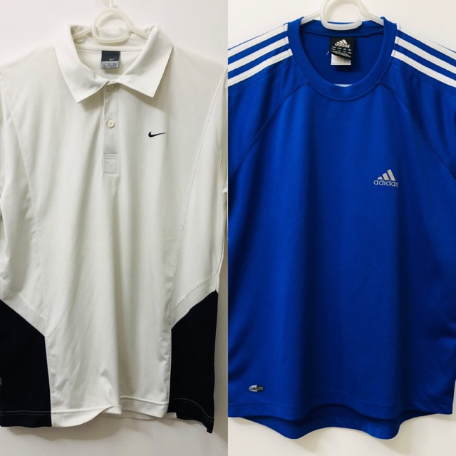 Men's Sport Shirt - Nike Drifit, Adidas Climacool | Shopee Philippines