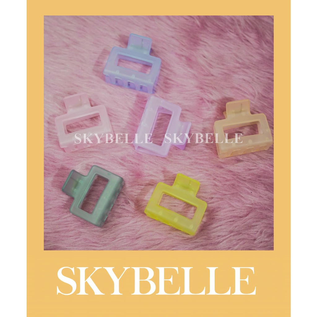 Korean Jelly Hair Clamp / Skybelle Shopee Philippines