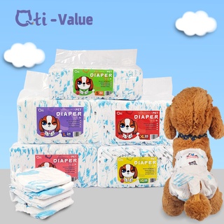 Qti Female Male Pet Cat Dog Diaper 36’s XS S M L XL Value Premium Puppies&Cats Diapers