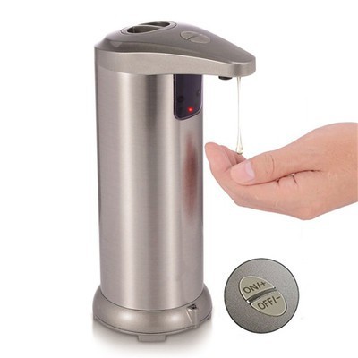 automatic hand soap & sanitizer dispenser