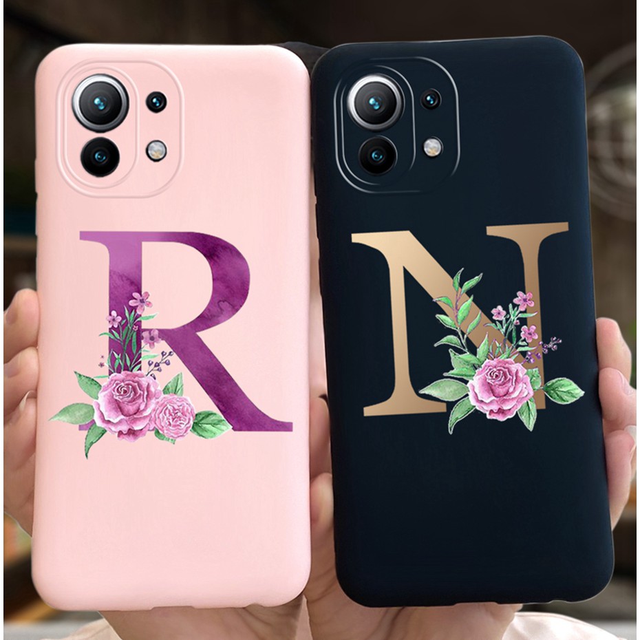 Xiaomi Mi 11 Lite 4G Candy Color alphabet Phone Case