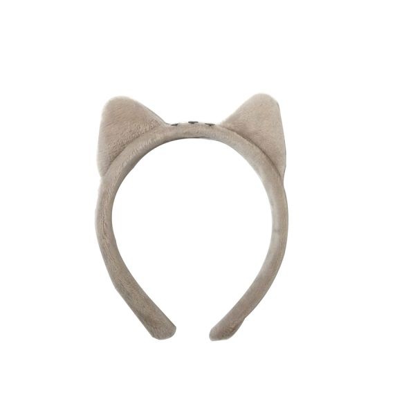 Pusheen Cat Ears Grey Furry Headband | Shopee Philippines