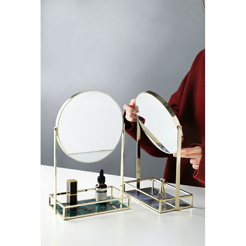 Tabletop Magnifying Mirror with Tray Shopee Philippines