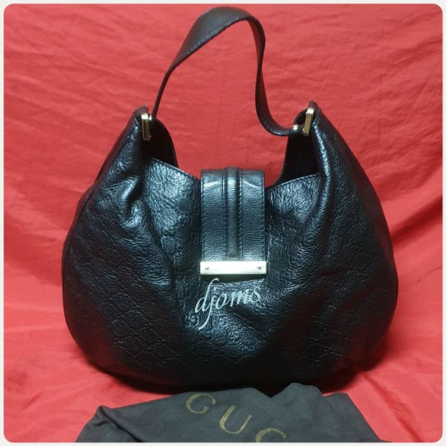 gucci leather hobo bag