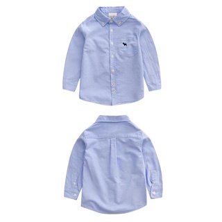 Soffny Boy Formal Shirt Long Sleeve Casual Regular Baby Boys Shirts  Polo Baby Shirt  Kids Polo Kids Shirt  Boy Shirt #7