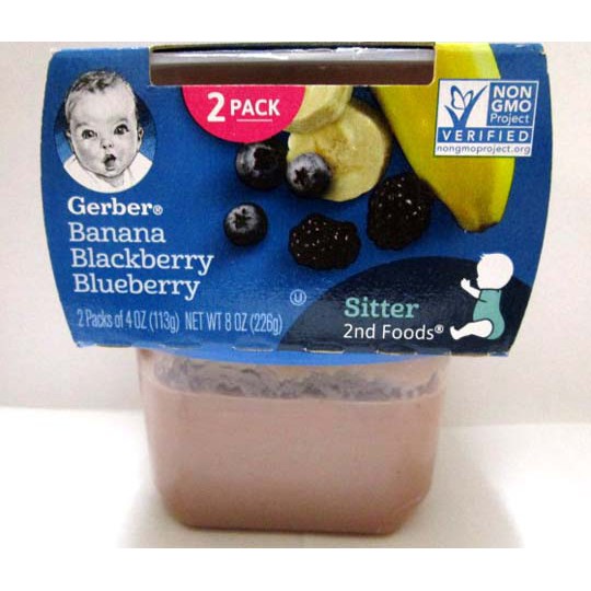 gerber blueberry baby food