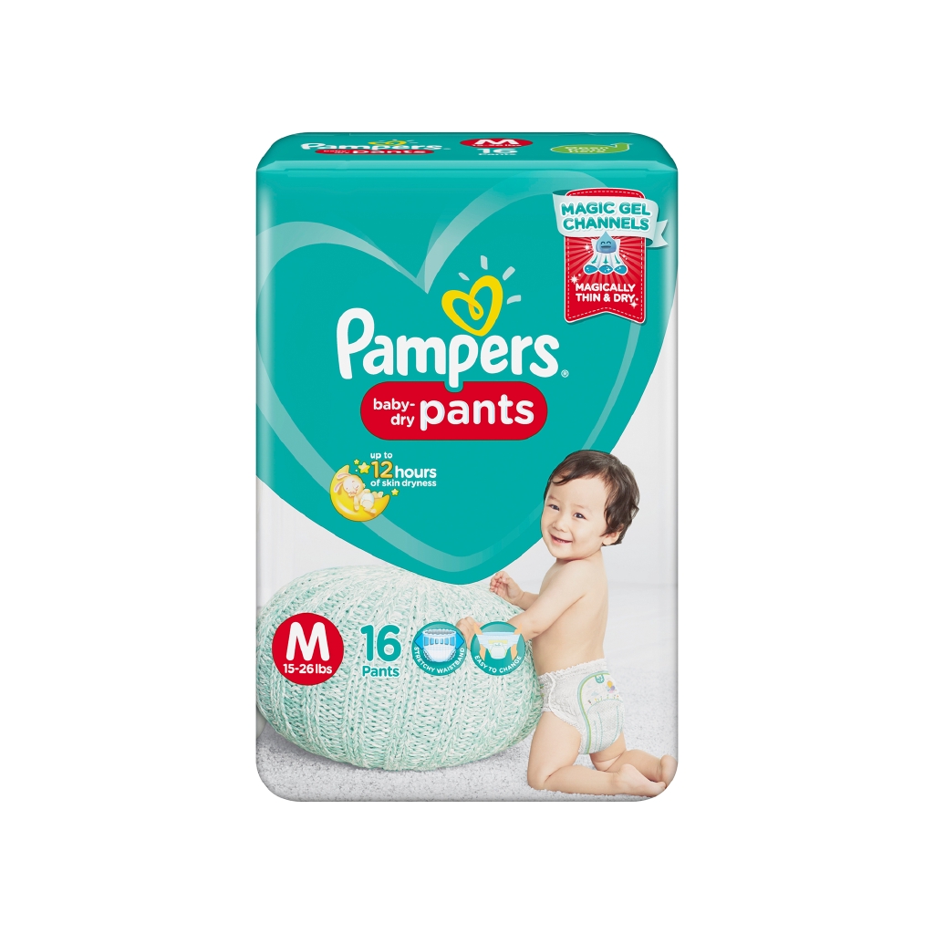 pampers pants medium