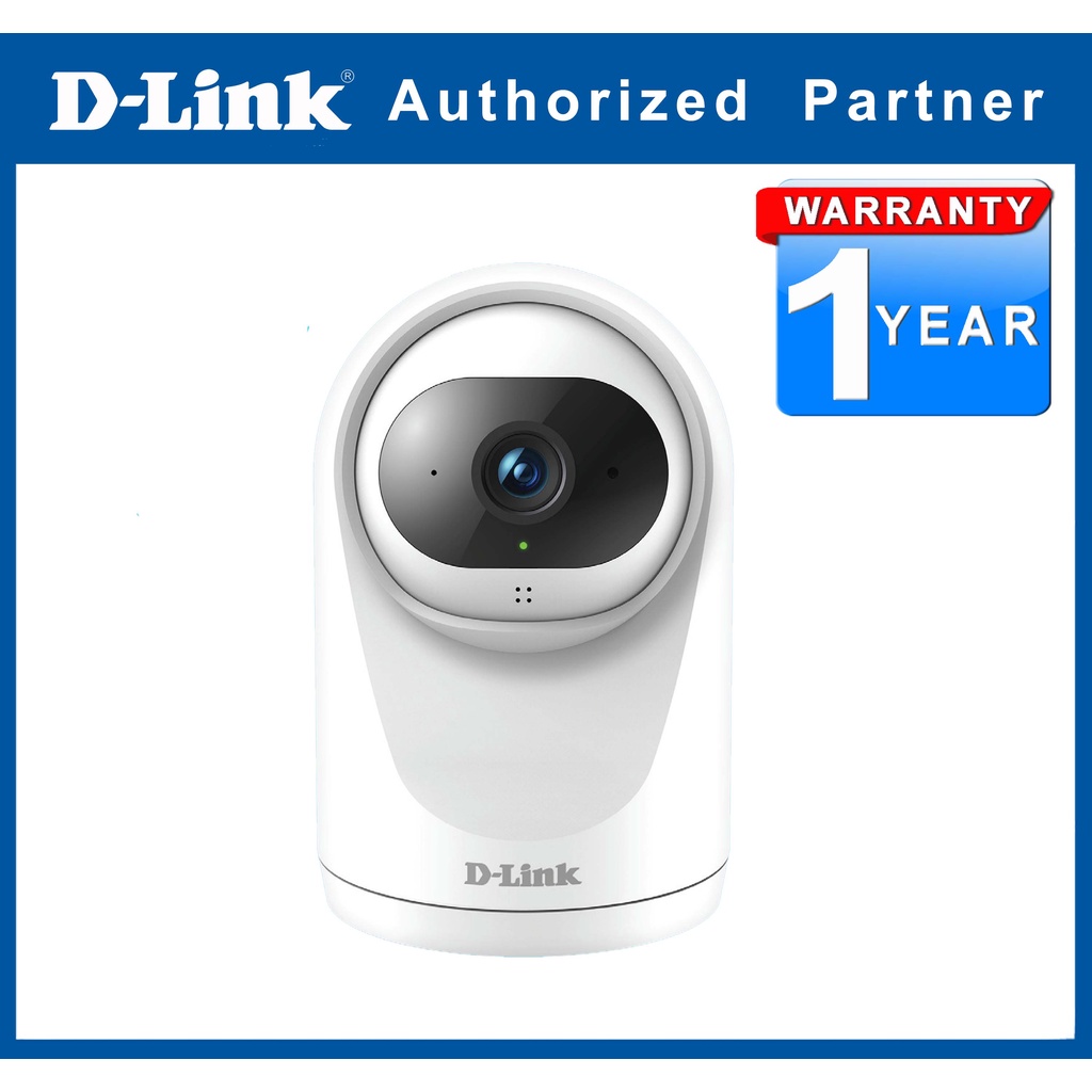 Câmara de Segurança D-Link DCS-6501LH 2K Pan & Tilt Wi-Fi Indoor Branco