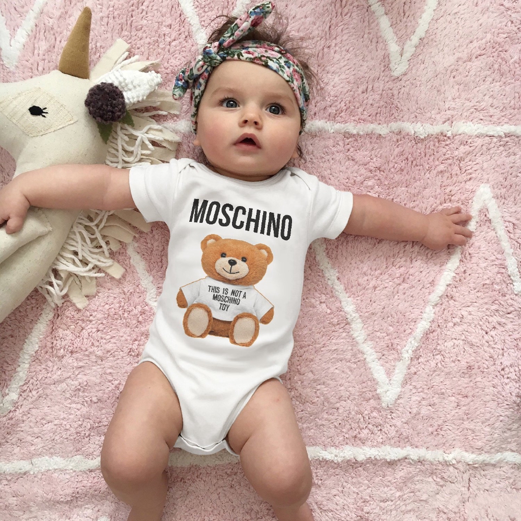 moschino baby romper