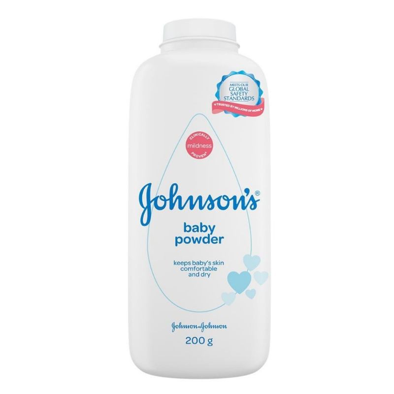 j and j baby powder