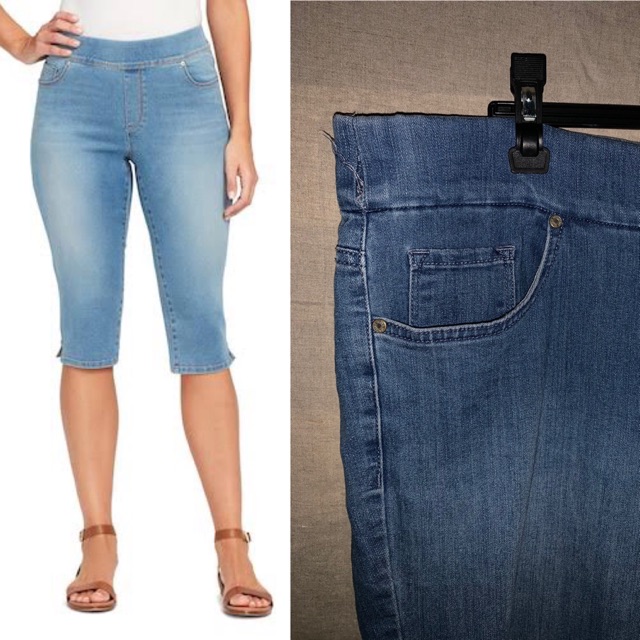 gloria vanderbilt all around slimming effect avery jeans