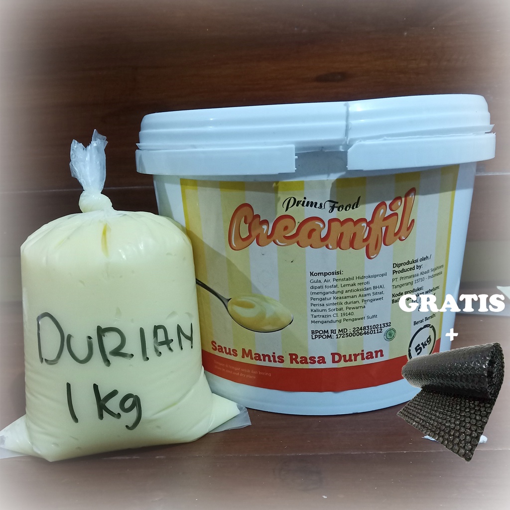 Srikaya Jam Durian Jam Taro Jam Vanilla Jam 1kg Repack Packaging 