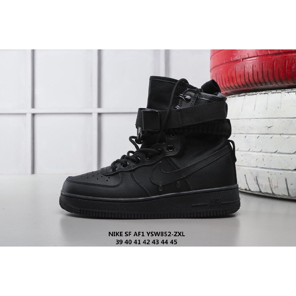 nike air force black high cut