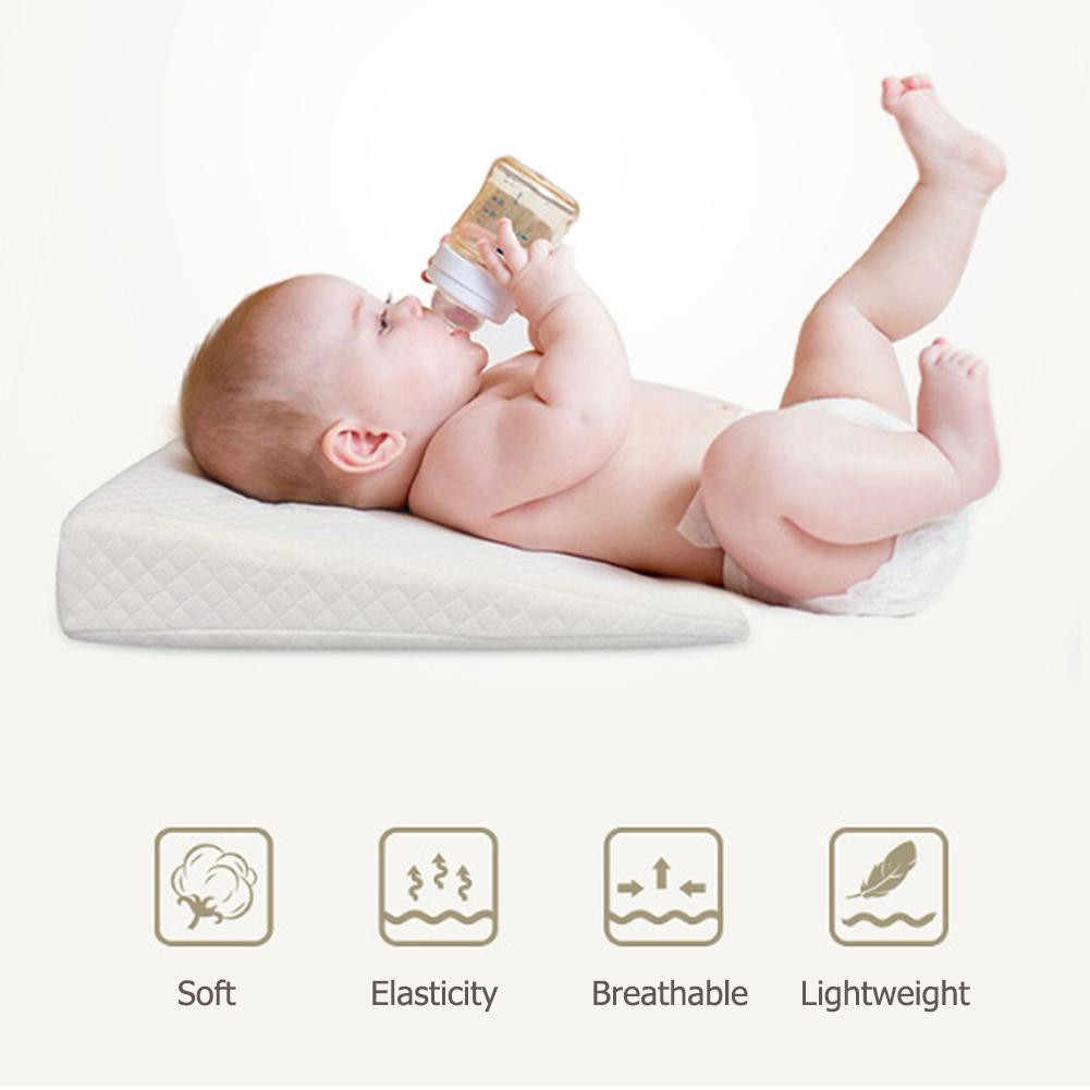 T R Arrival Born Sleep Pillows Anti Baby Spit Milk Crib Cot